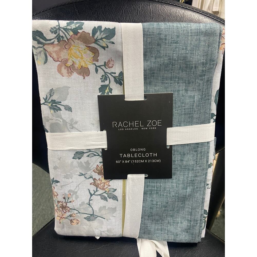 NWT - Rachel Zoe Oblong Tablecloth - 60"x84"